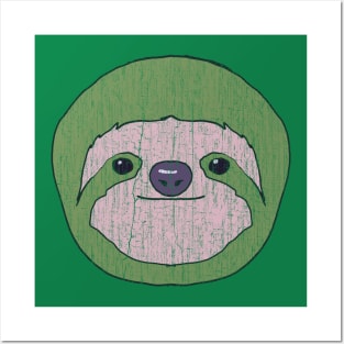 Sloth Face Posters and Art